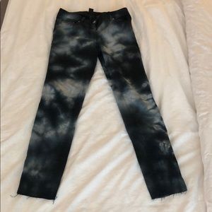 H&M tie dye jeans